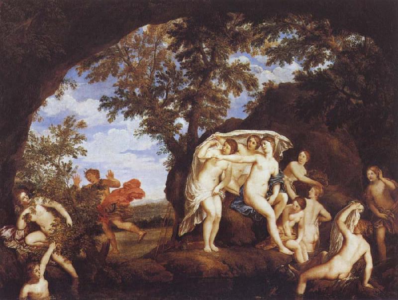 Albani Francesco Diana and Actaeon Germany oil painting art